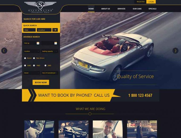 Rentcar Web App